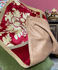 Antique Velvet Table Runner