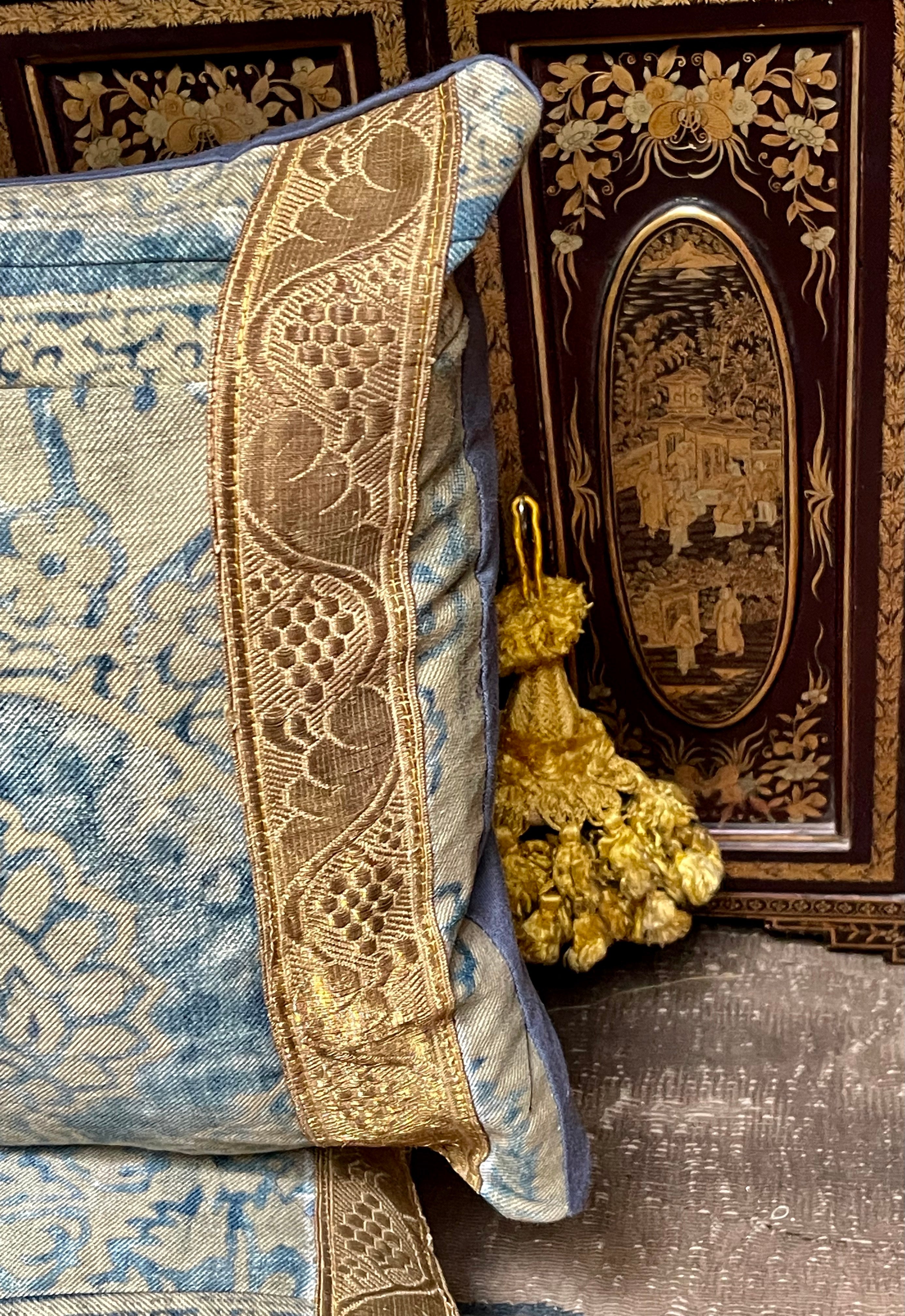 Antique Fortuny Pillows  Nicolo Design  PAIR