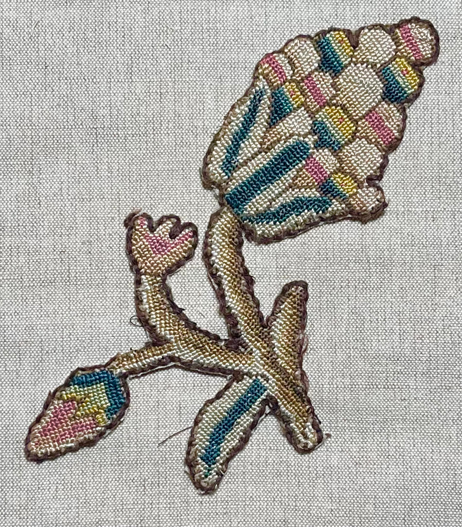 17th Century English Needlework Slip