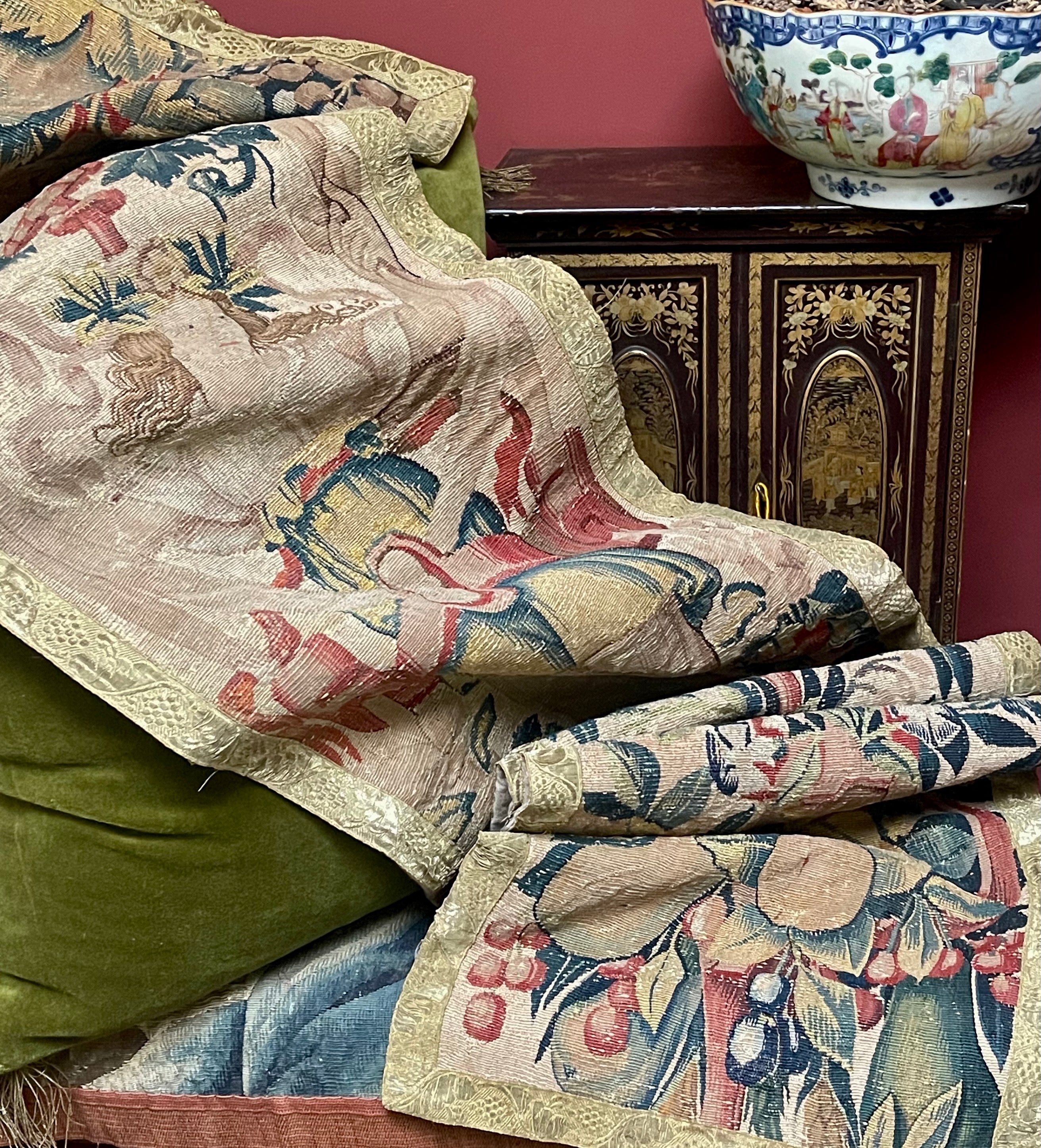 17th Century Flemish Tapestry Runner
