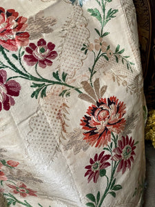 18th Century Silk Brocade