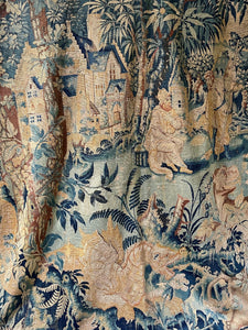 17th Century Flemish Tapestry  DRAGONS