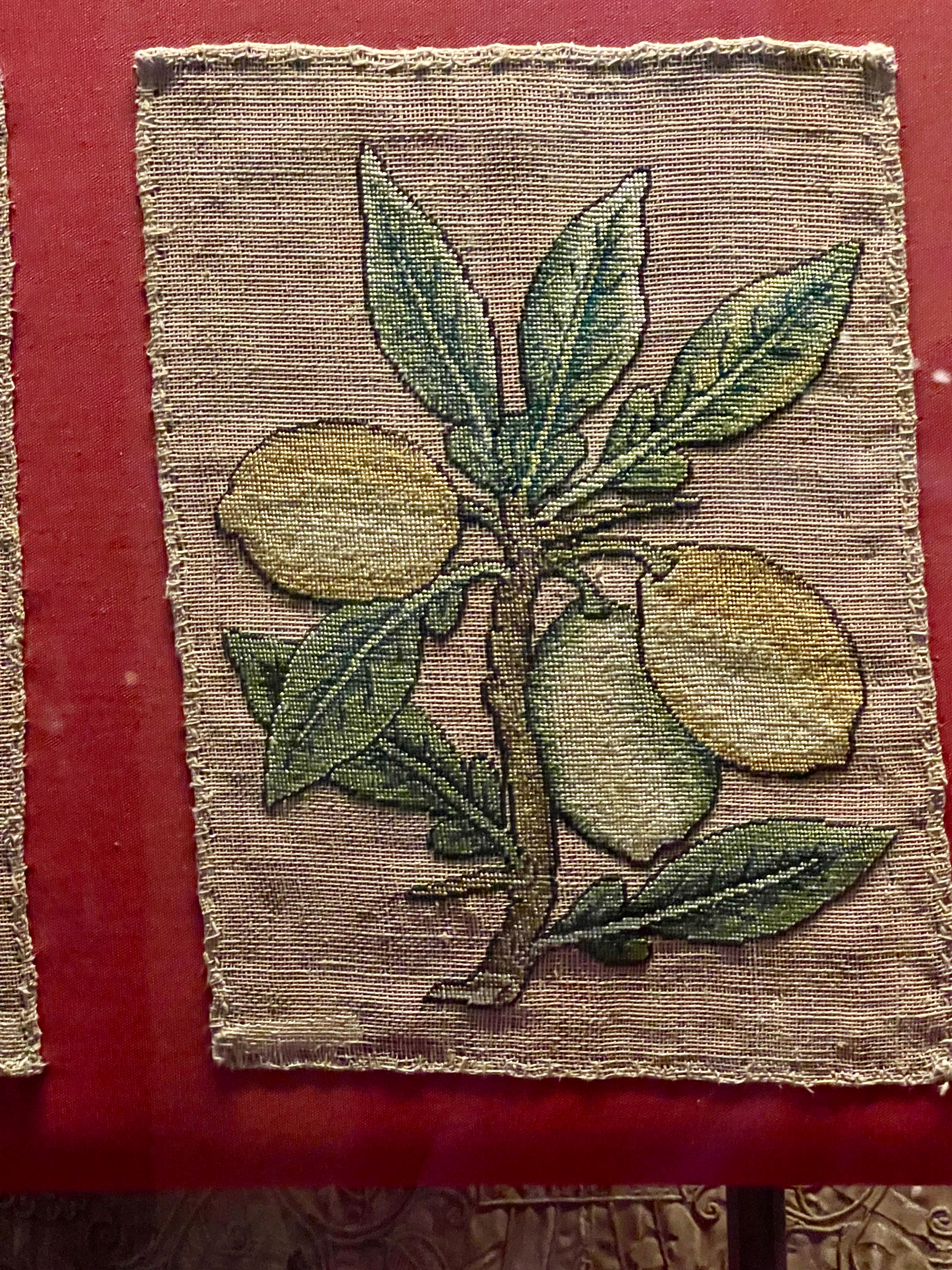 17th Century English Needlework Slip