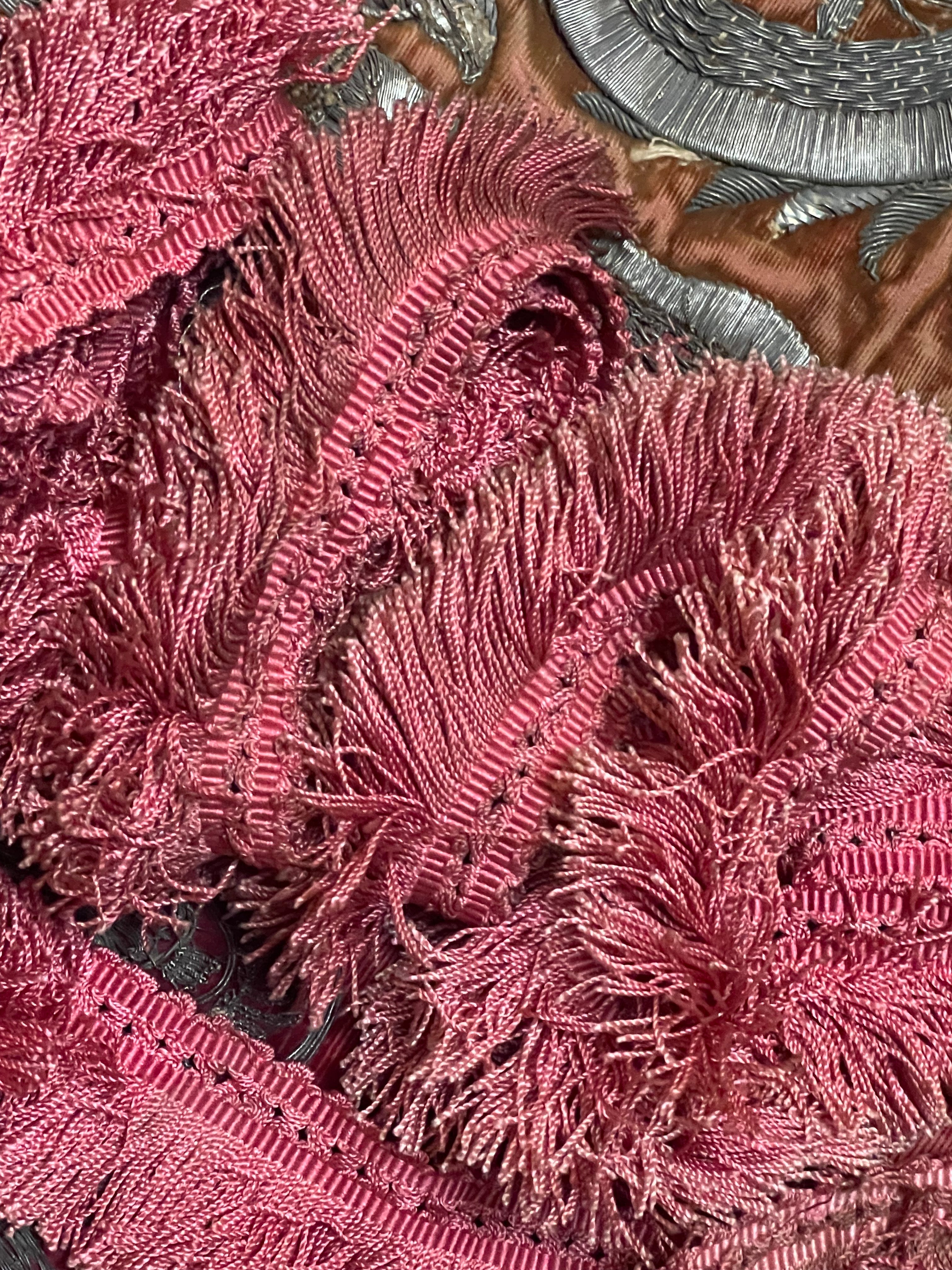 Antique French Silk Tassel Trim 5 YARDS