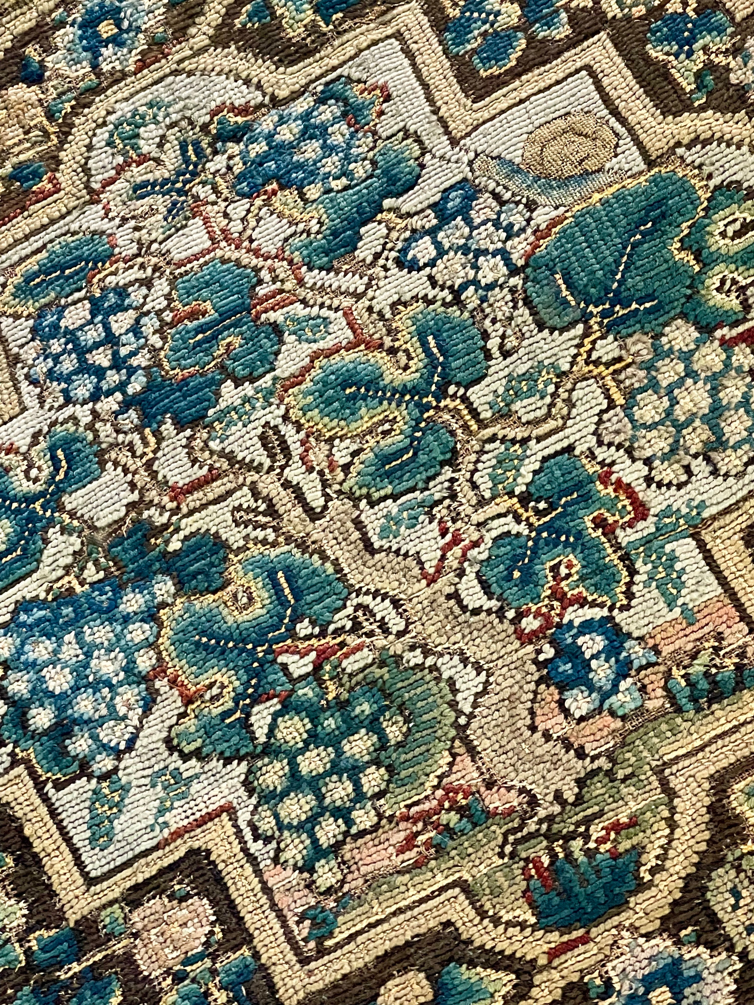 17th Century Needlework Table Carpet