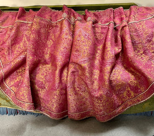 Rare Antique Cope 16th Century Silk Lampas