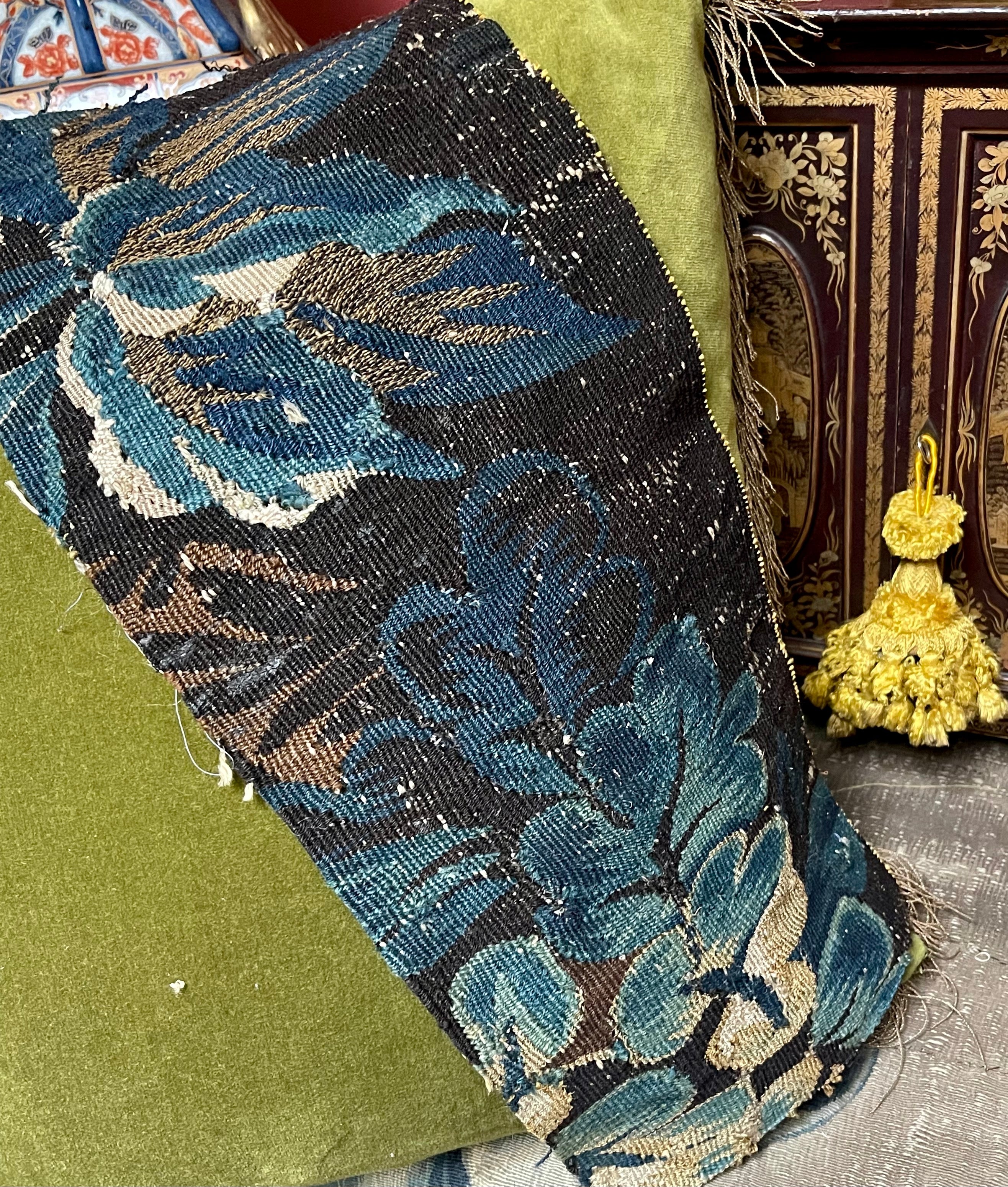 17th Century French Aubusson Tapestry Panel