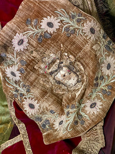 17th Century Embroidered Coat of Arms