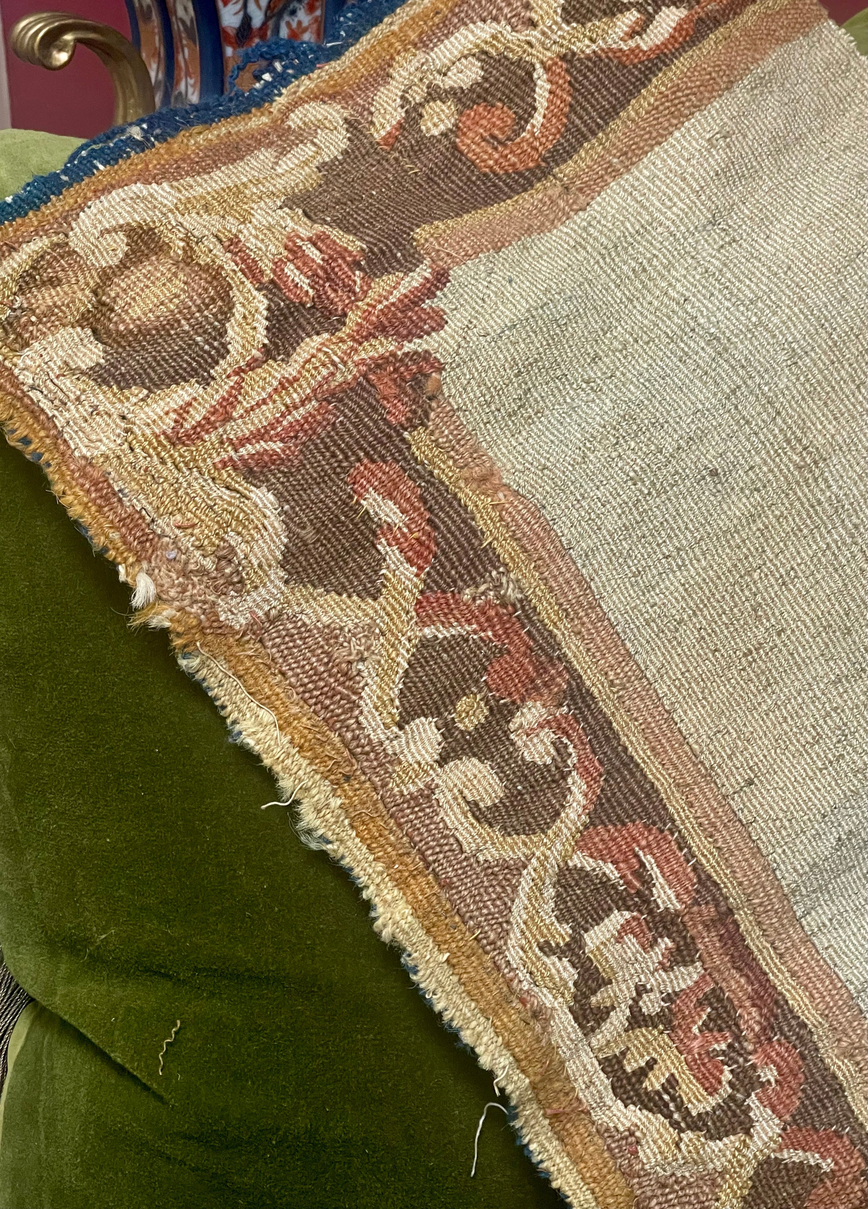 17th Century French Aubusson Tapestry Panel