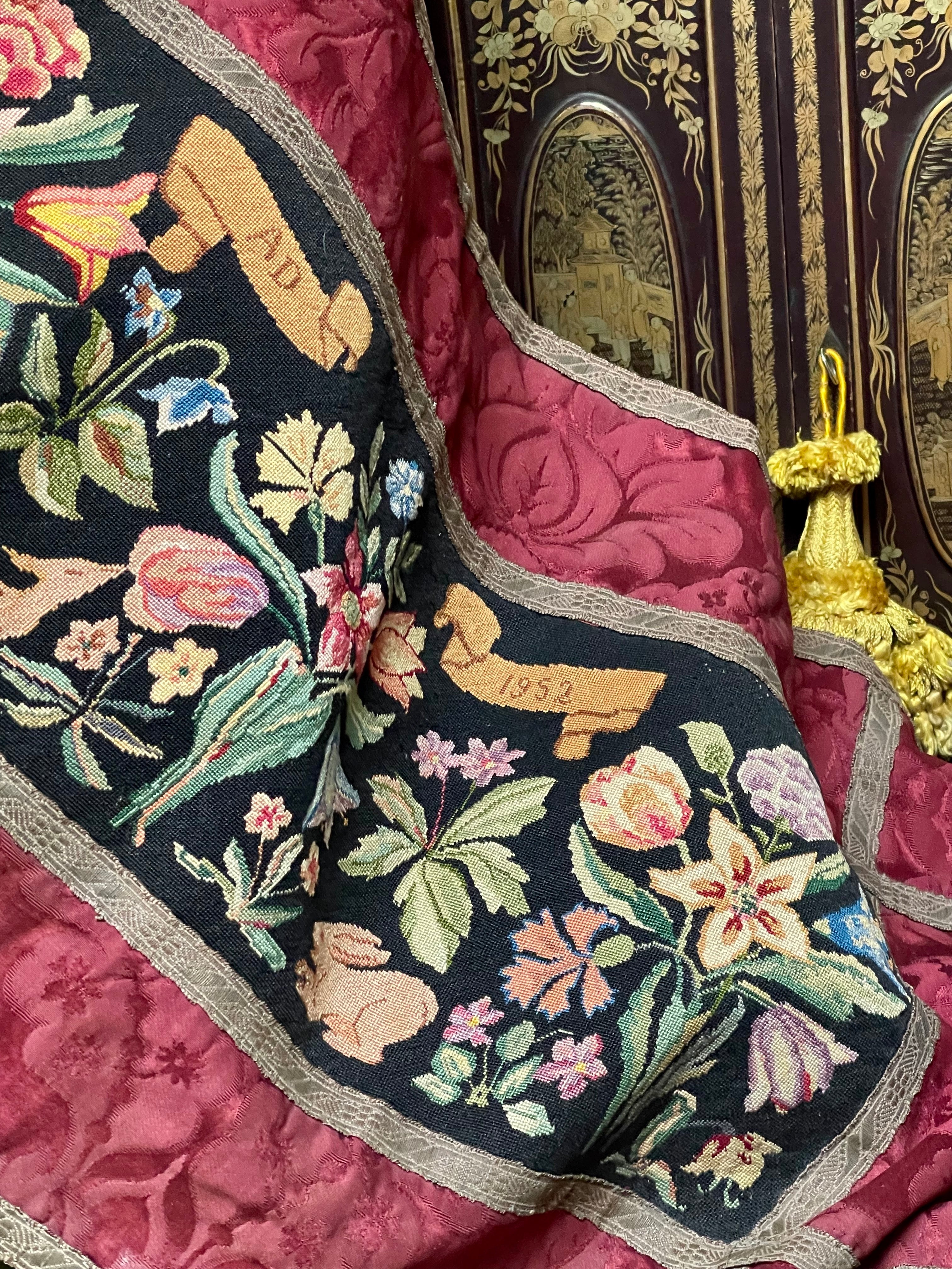 English Needlework Table Runner