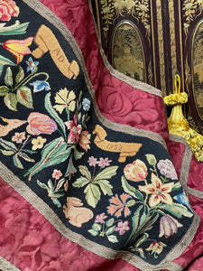 English Needlework Table Runner