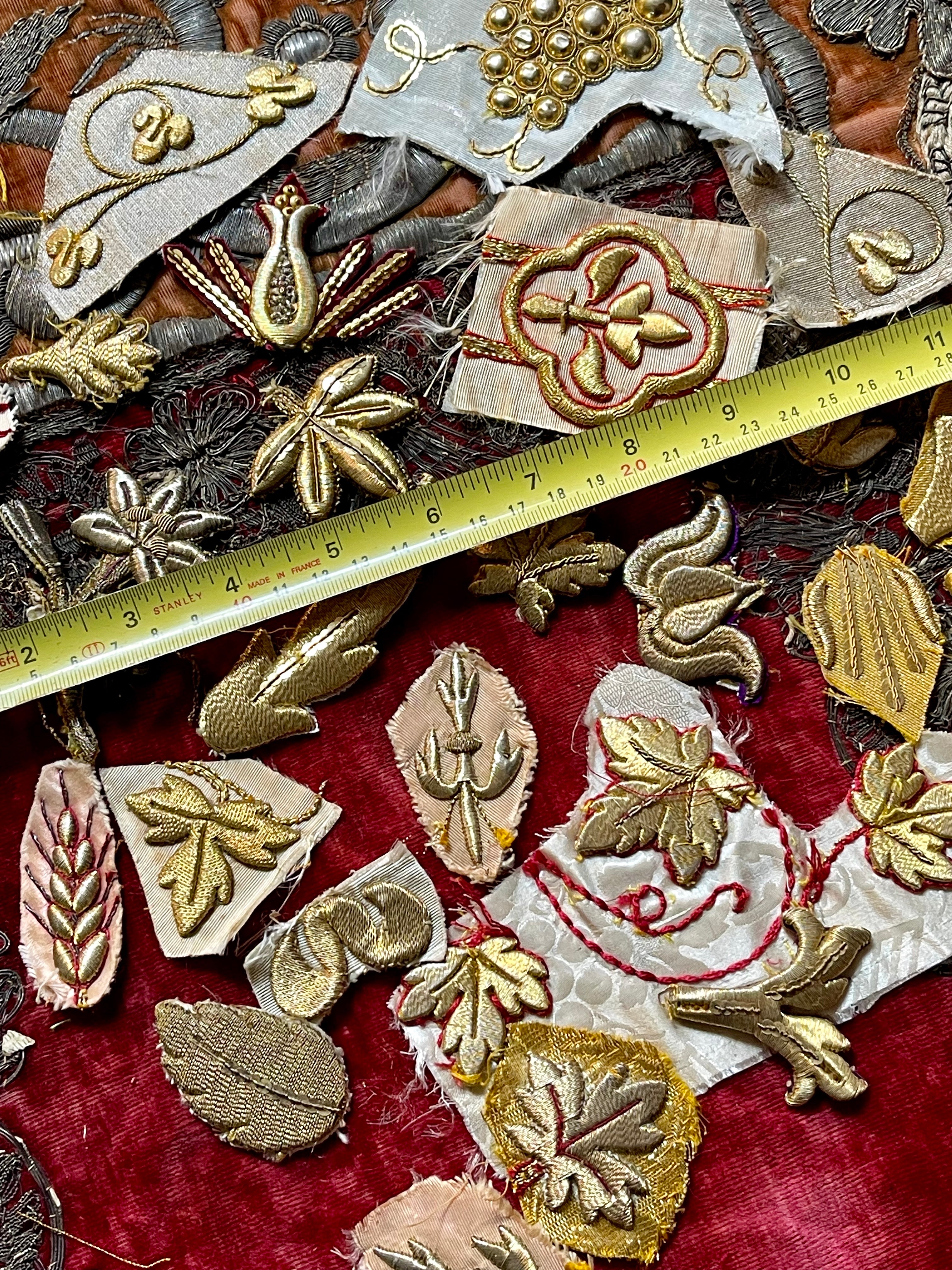 Antique Gold Metallic Appique Project  Group