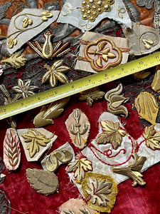 Antique Gold Metallic Appique Project  Group