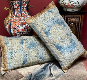 Antique Fortuny Pillows  Nicolo Design  PAIR