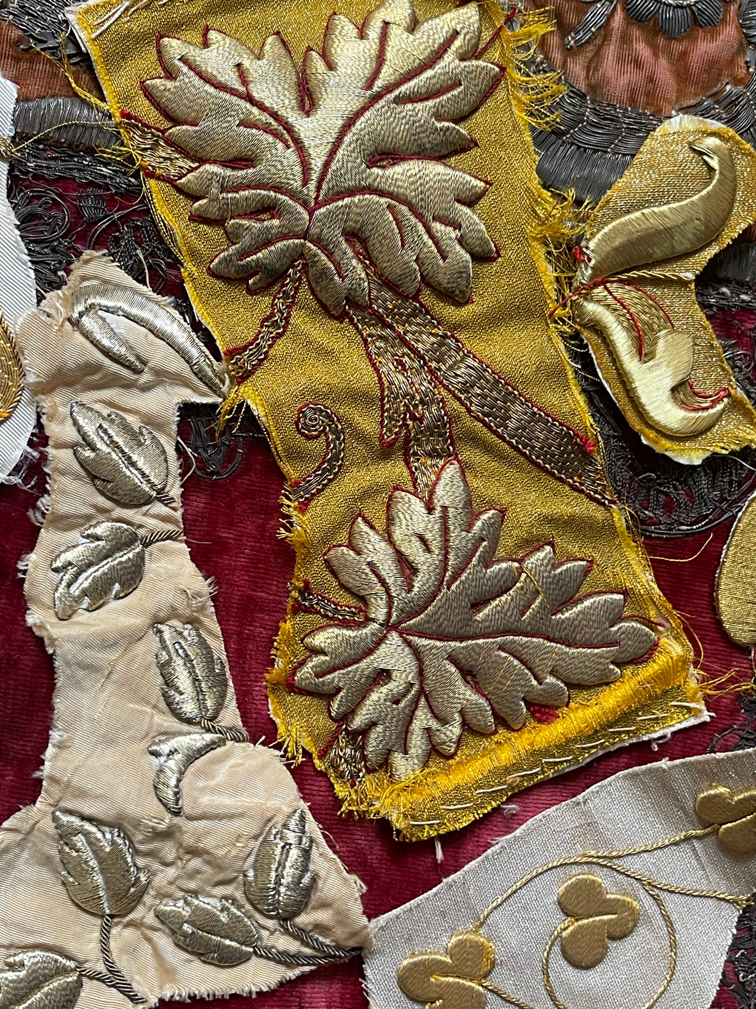 Antique Gold Metallic Applique Project Group