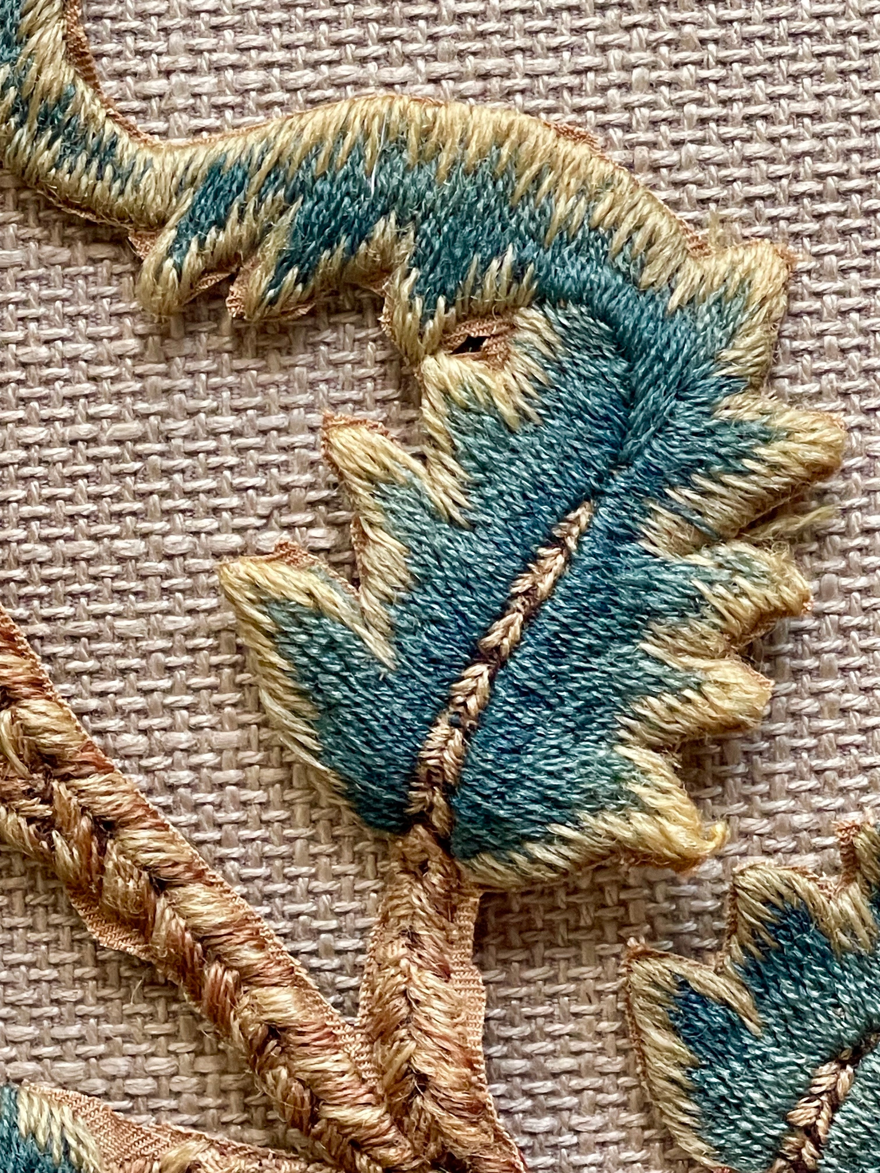 17th Century English Crewelwork Tree