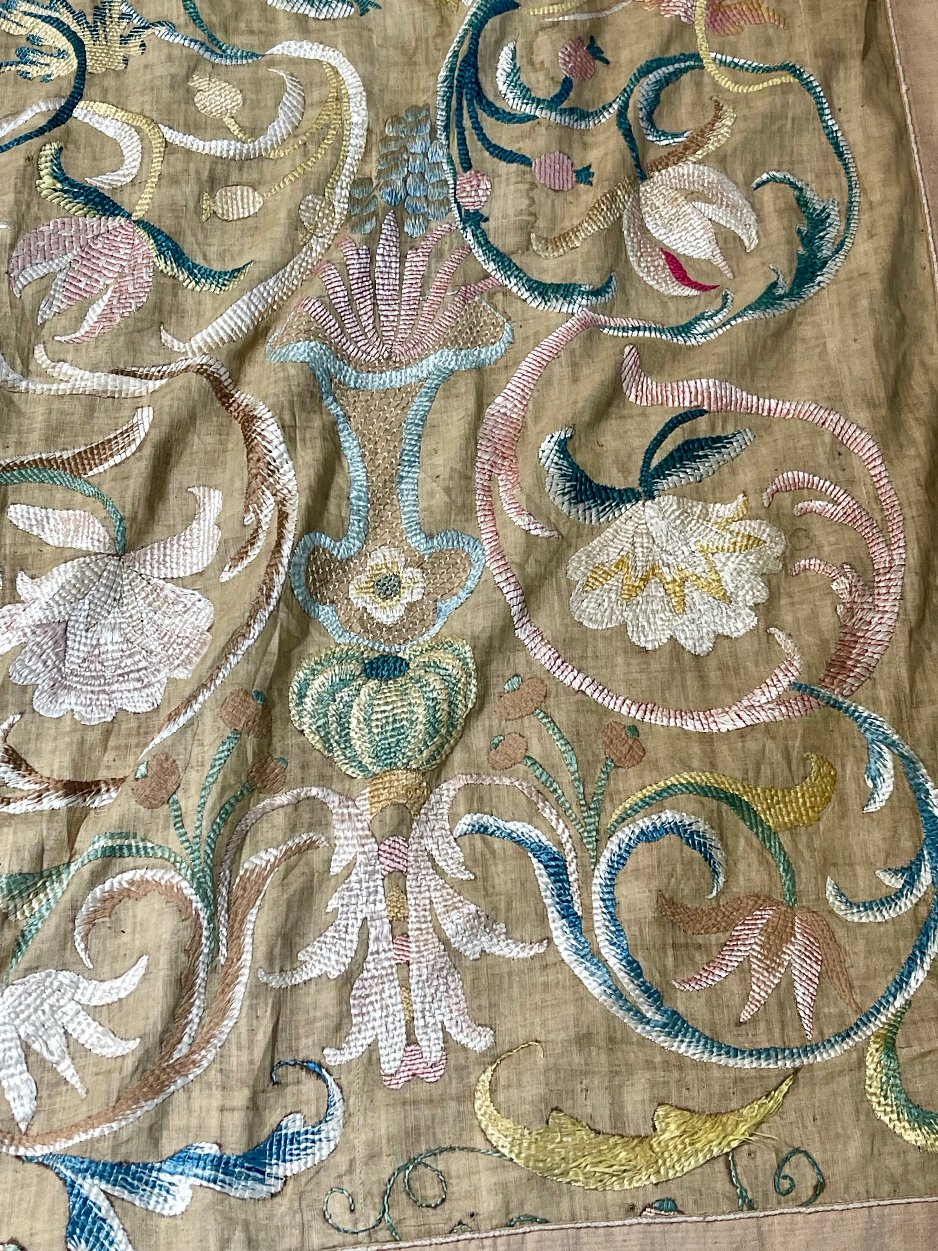Portuguese Castelo Branco Embroidery Hanging