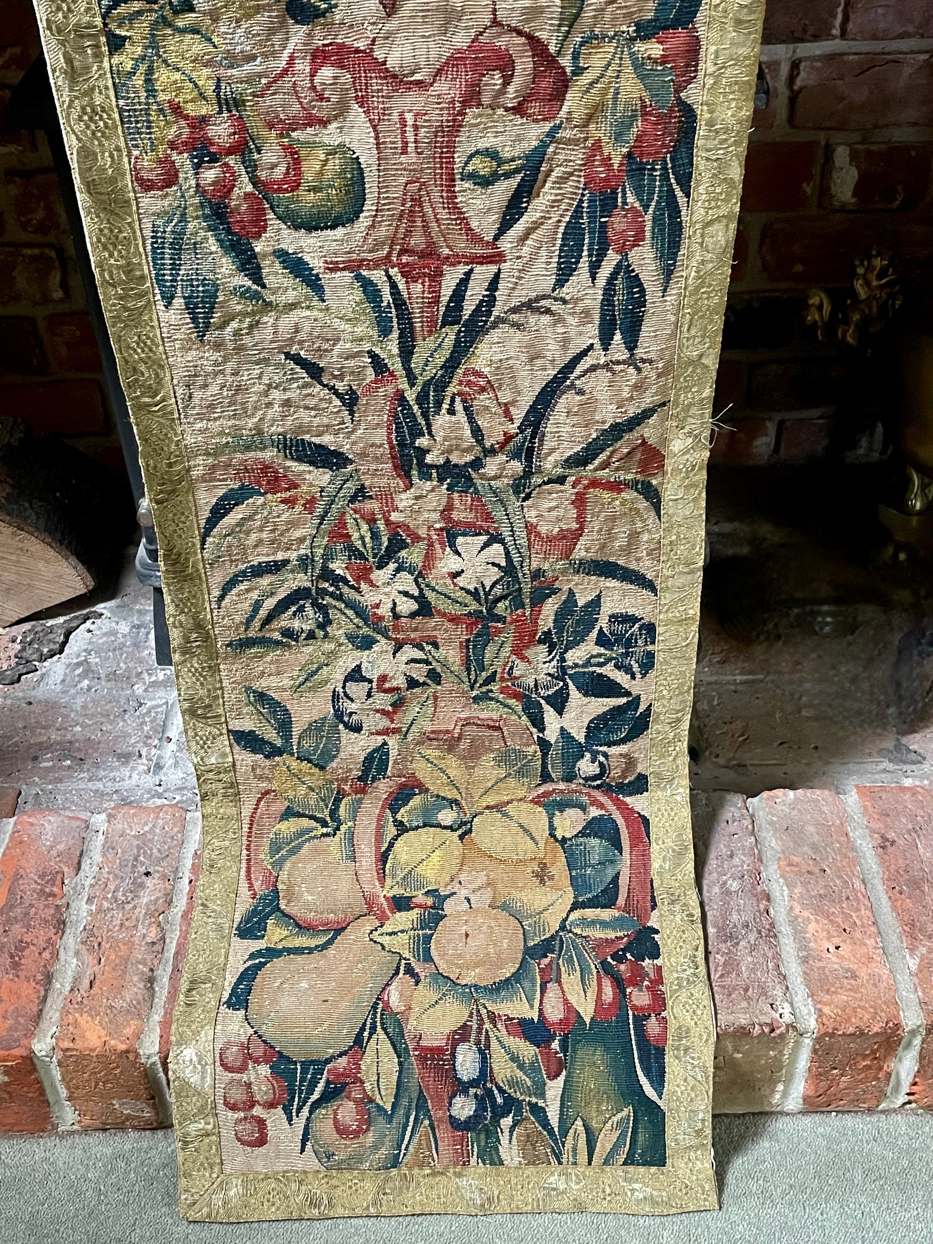 17th Century Flemish Tapestry Runner
