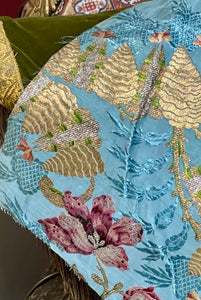 18th Century French Silk Brocade