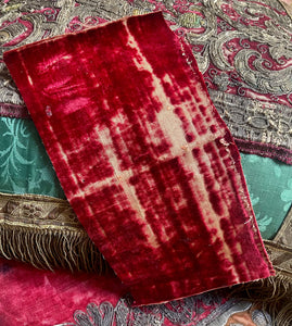 16th Century Venetian Silk Velvet Fragment