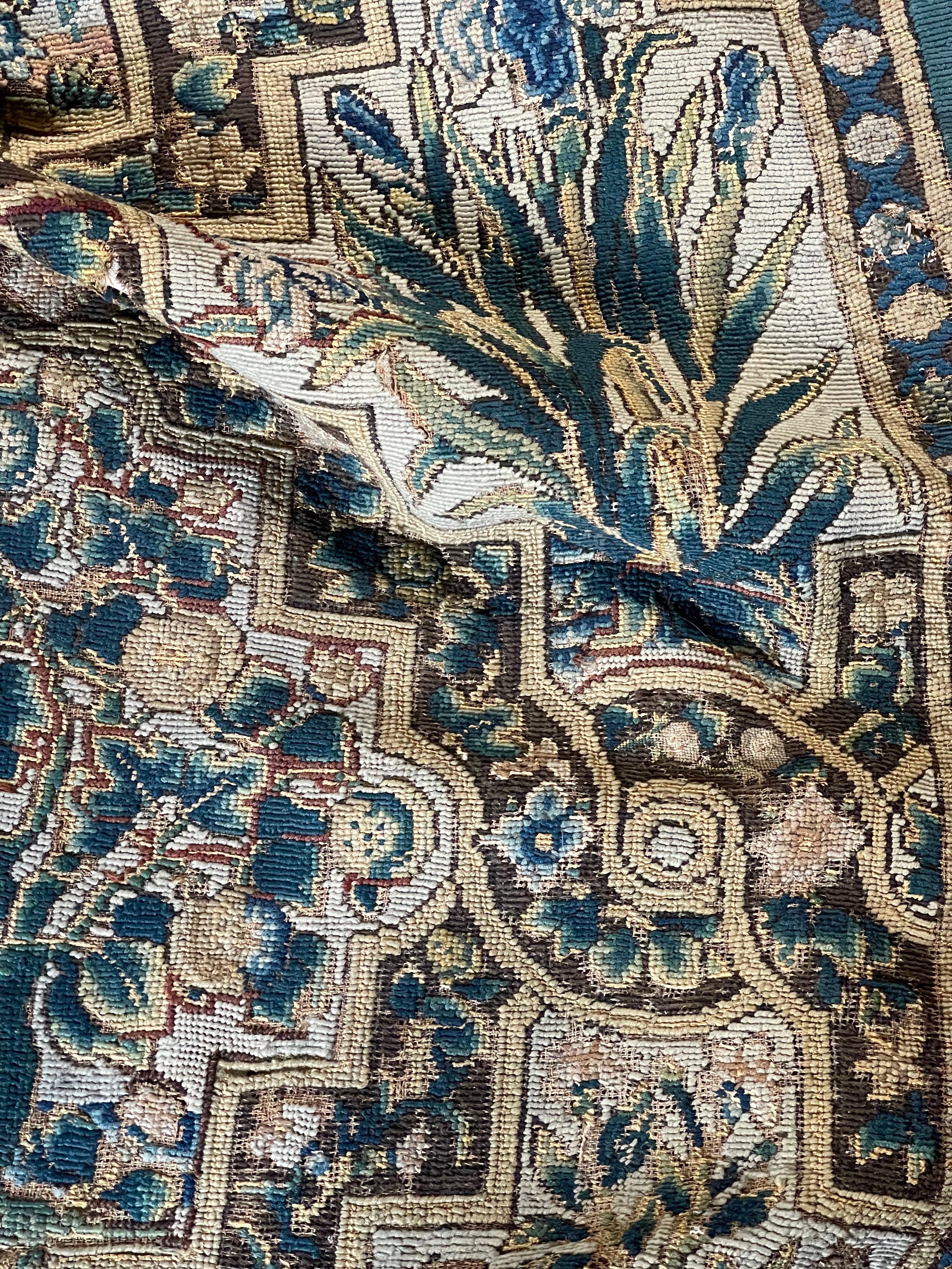 17th Century Needlework Table Carpet