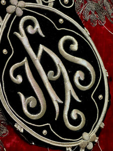 Antique Metallic Embroidery Applique