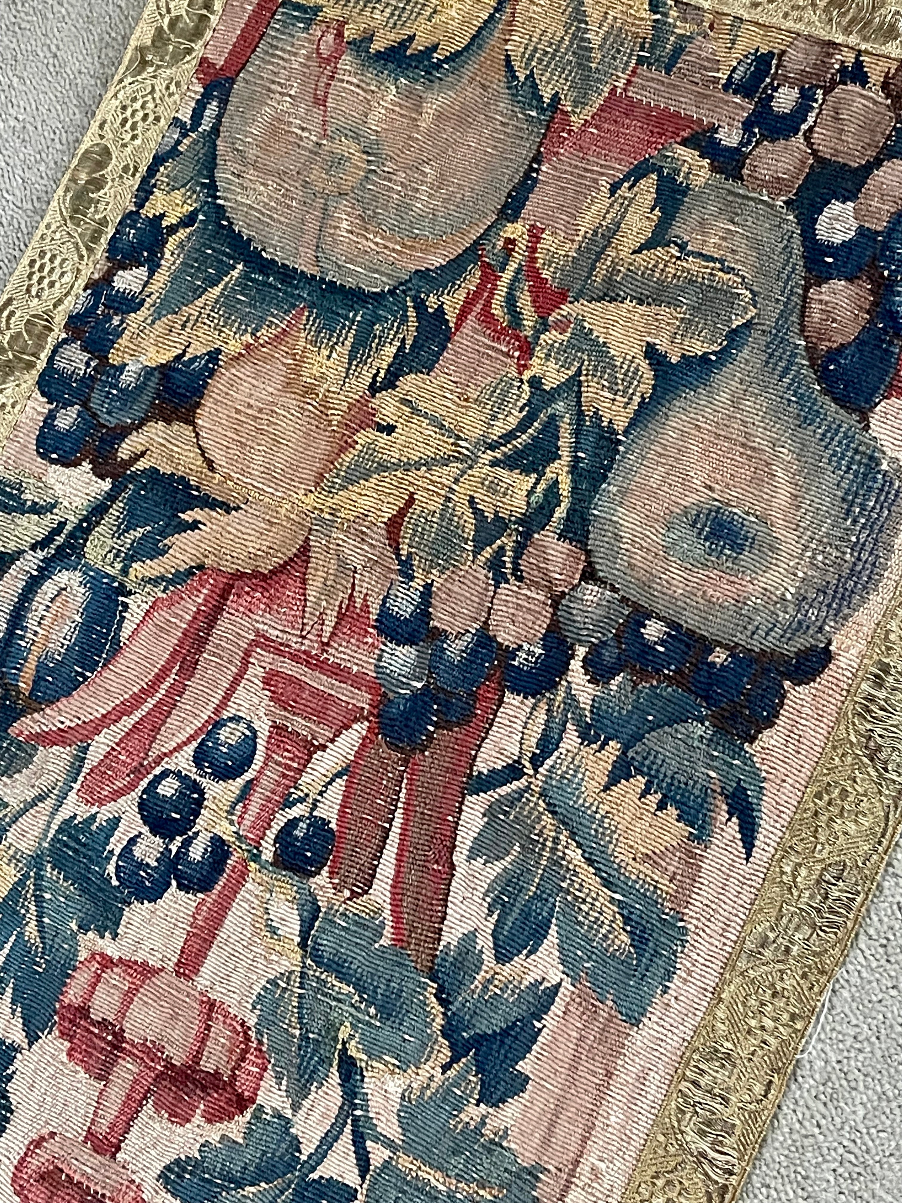 17th Century Flemish Tapestry Runner