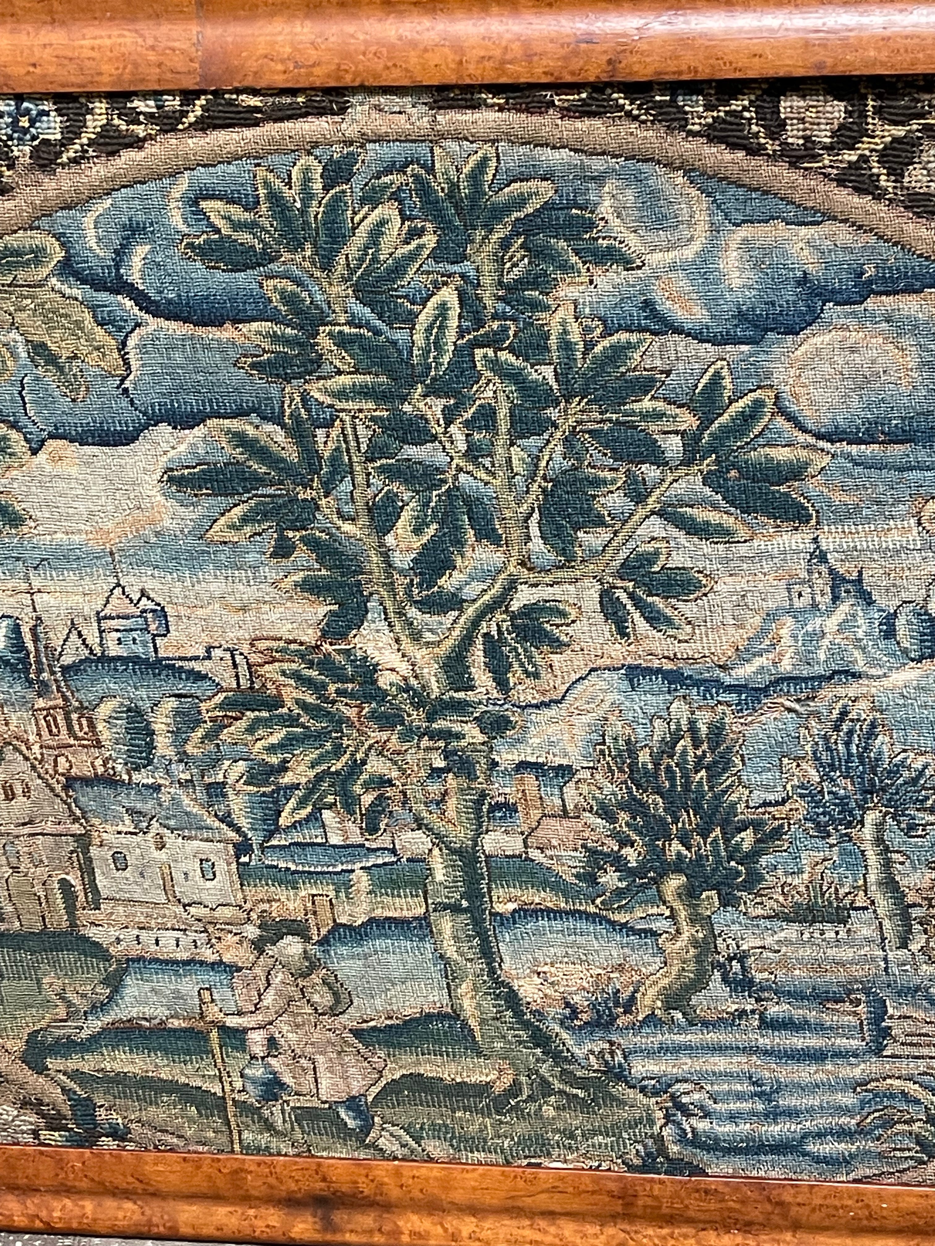 17th century needlework panel