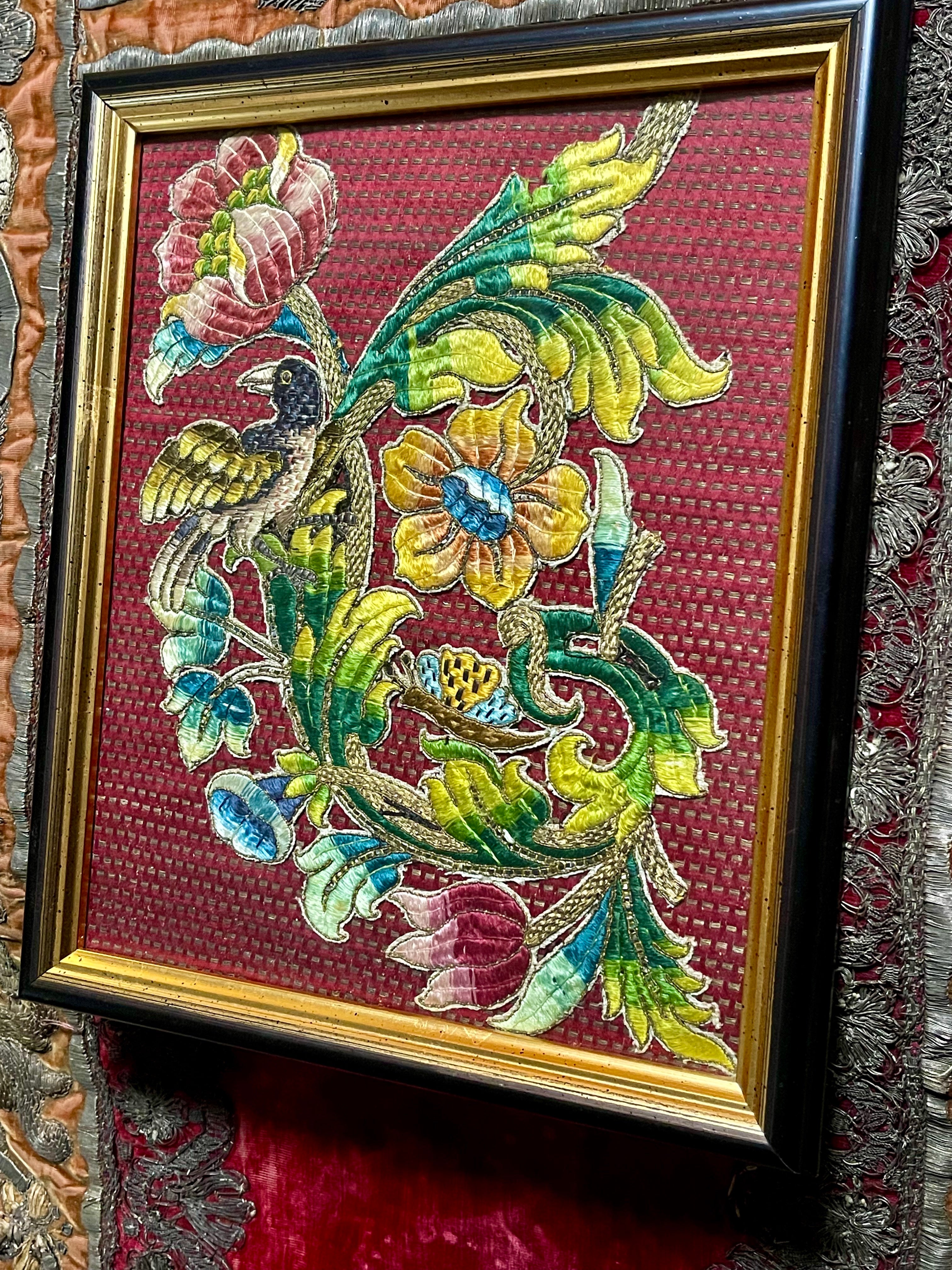 17th Century Italian Needlework Slips