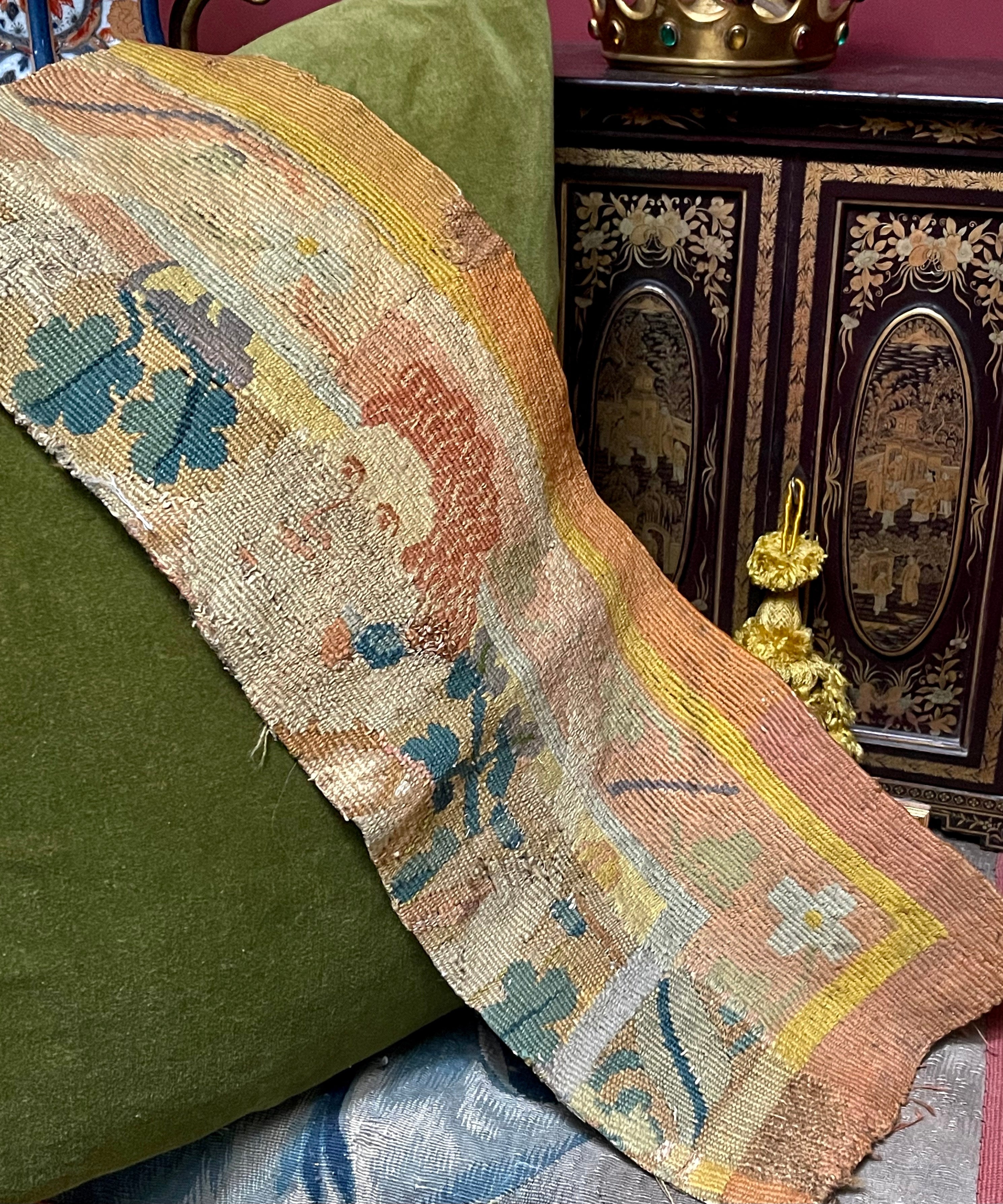 17th Century Flemish Figural Tapestry Panel