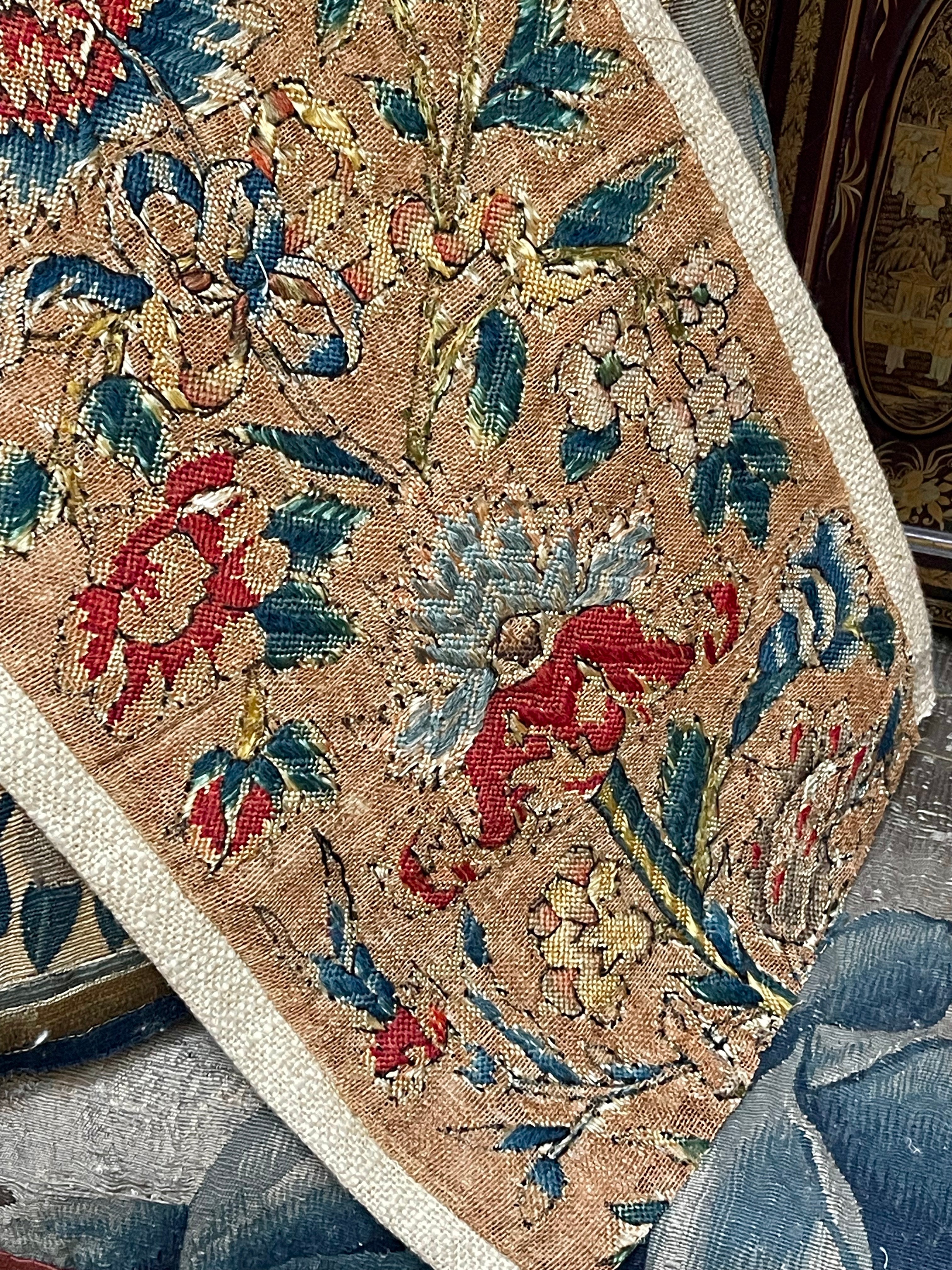 17th Century Needlework Panel