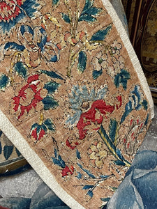 17th Century Needlework Panel