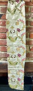 RESERVED FOR M  18th Century Silk Brocade Costume Panel