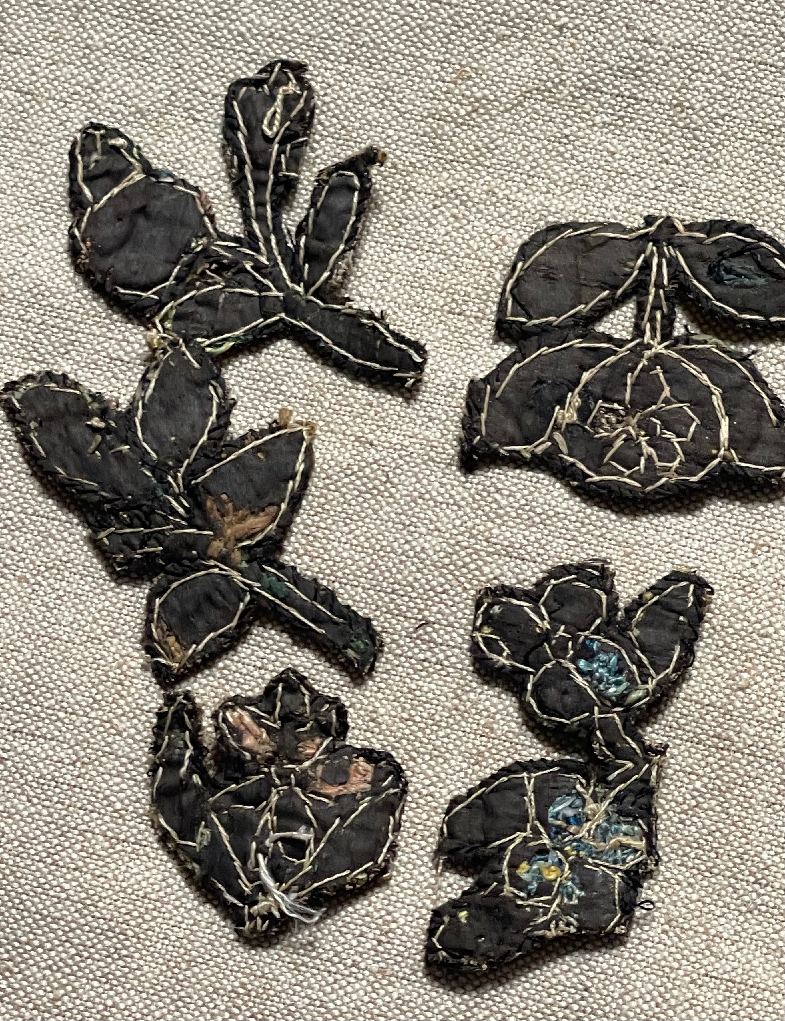 Elizabethan Needlework Slips  FIVE