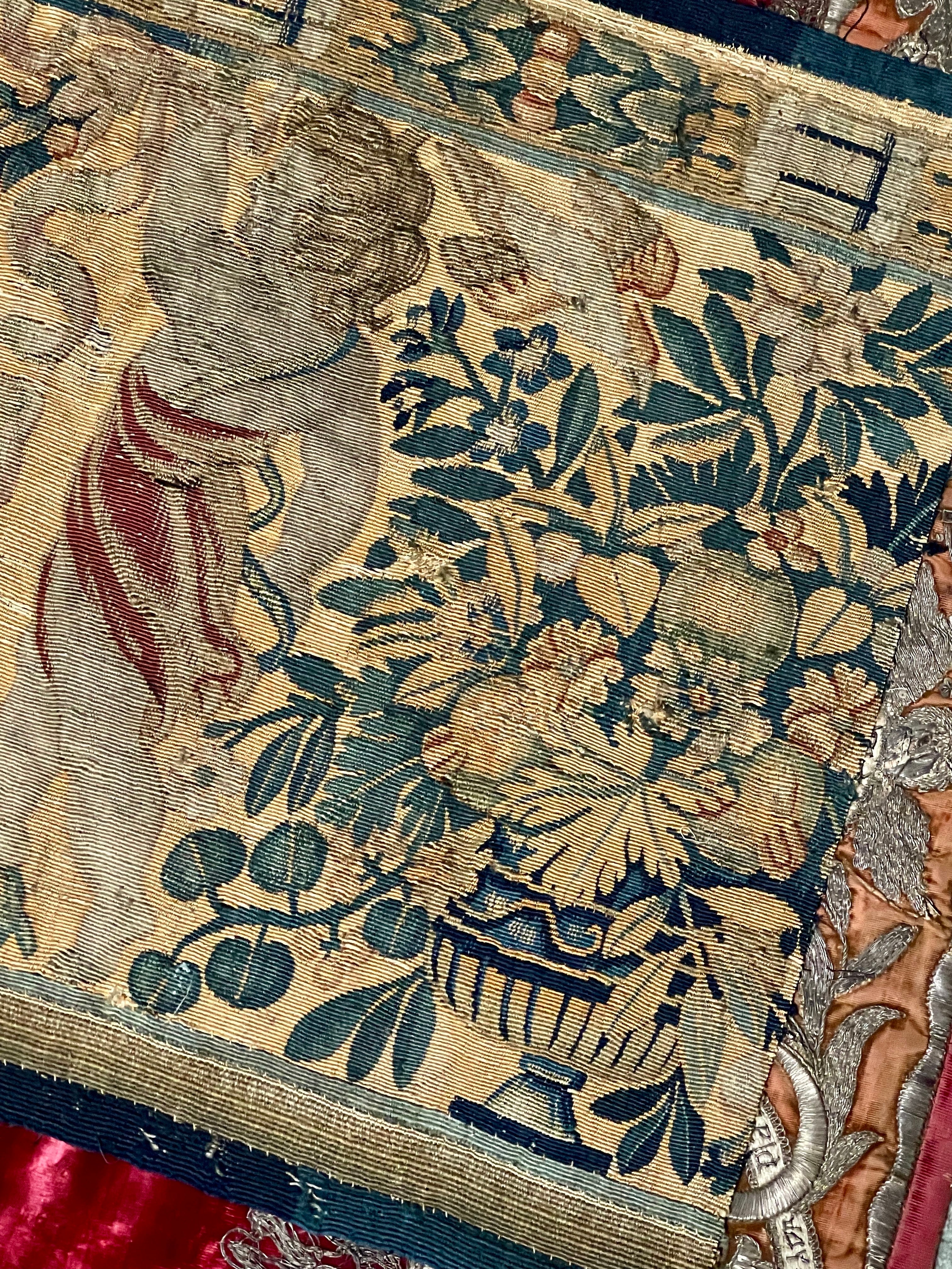 17th Century Flemish Tapestry Panel