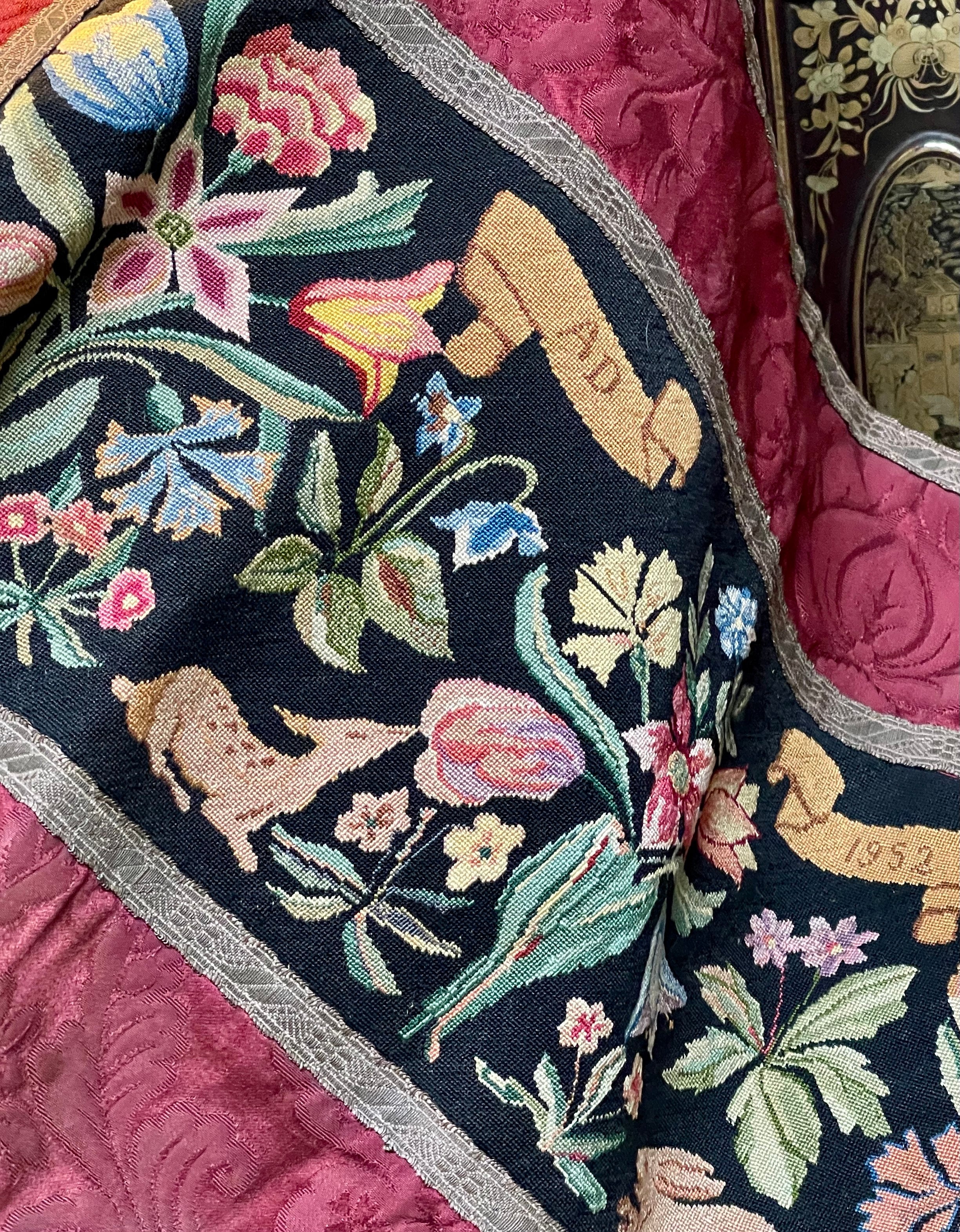 English Needlework Table Runner