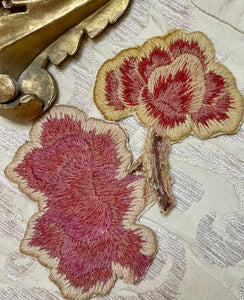 17th Century Crewelwork Flowers