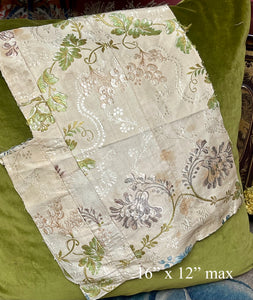 18th Century English Spitalfields Silk Costume Panels