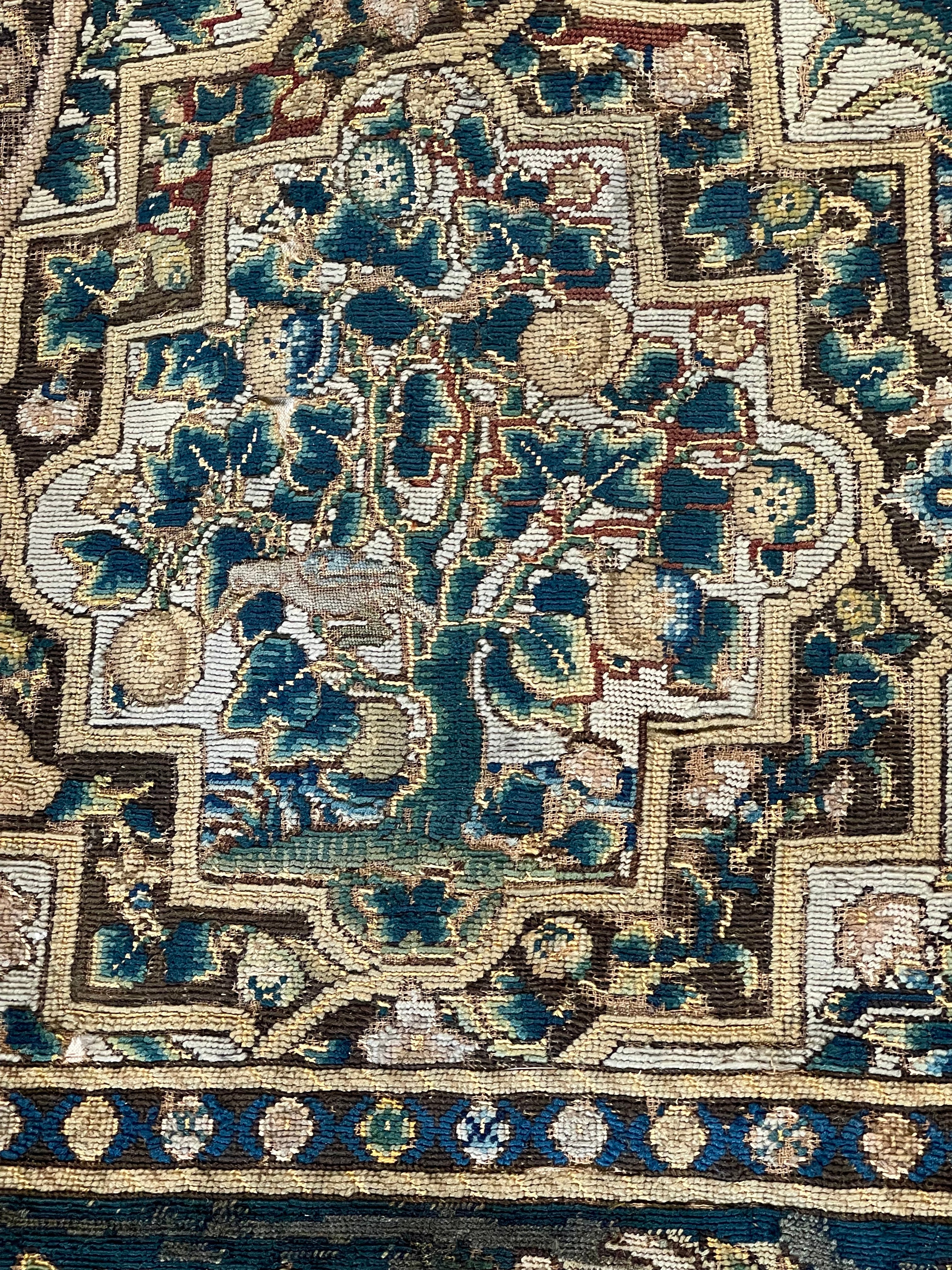 17th Century Needlework Table Carpet