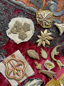 Antique Gold Metallic Applique Project Group