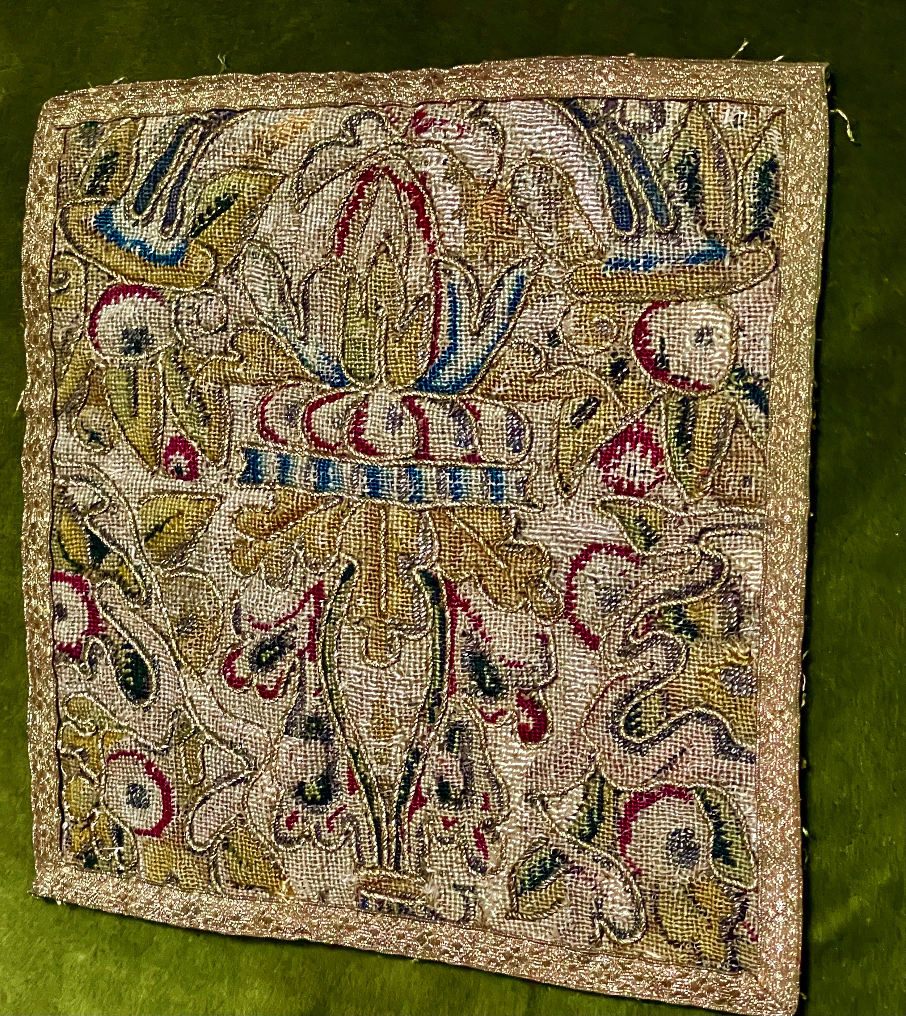 17th Century Needlework Square