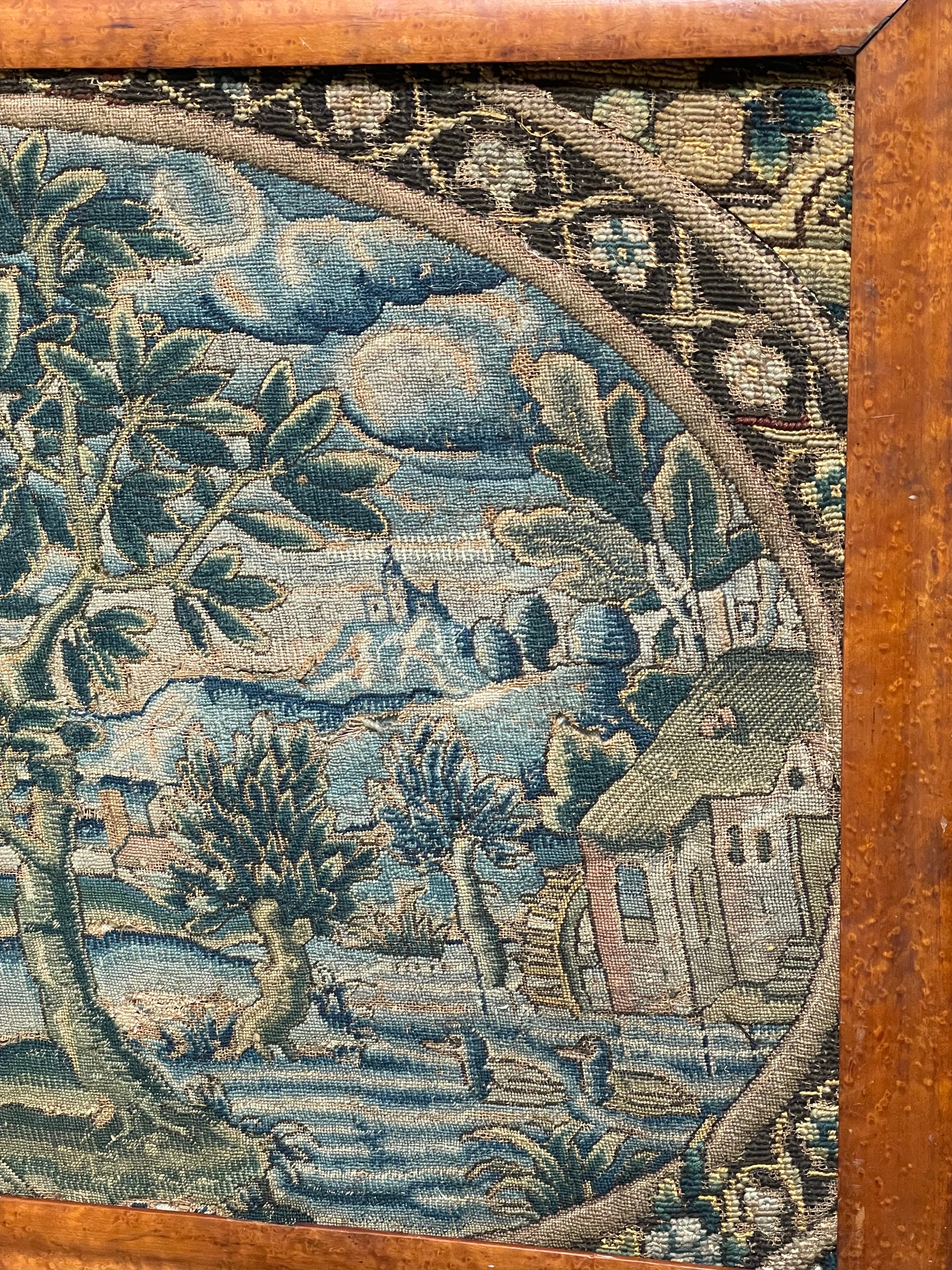 17th century needlework panel
