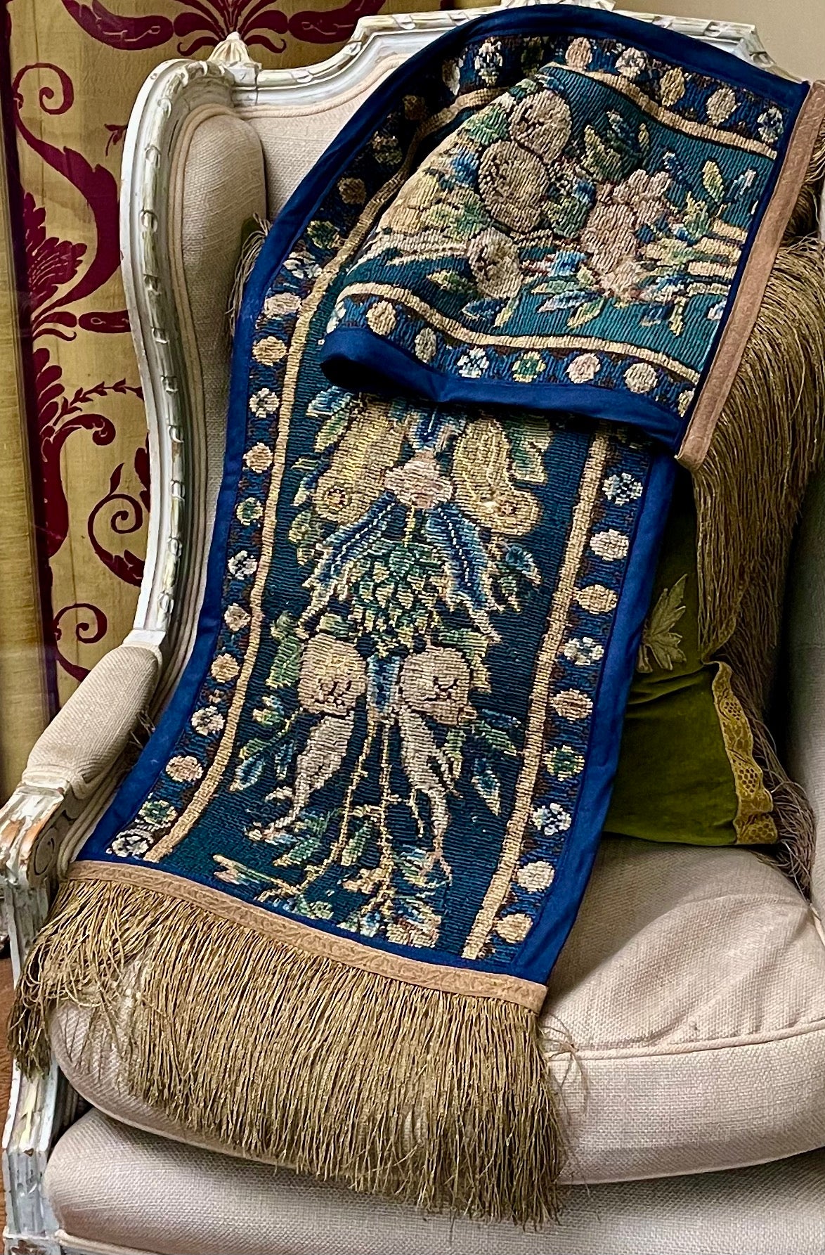 17th Century Needlework Runner