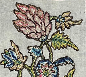 17th Century English Needlework Slip