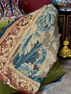 17th Century French Aubusson Tapestry Panel