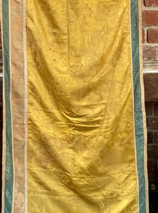 18th Century Silk Damask Altar Frontal