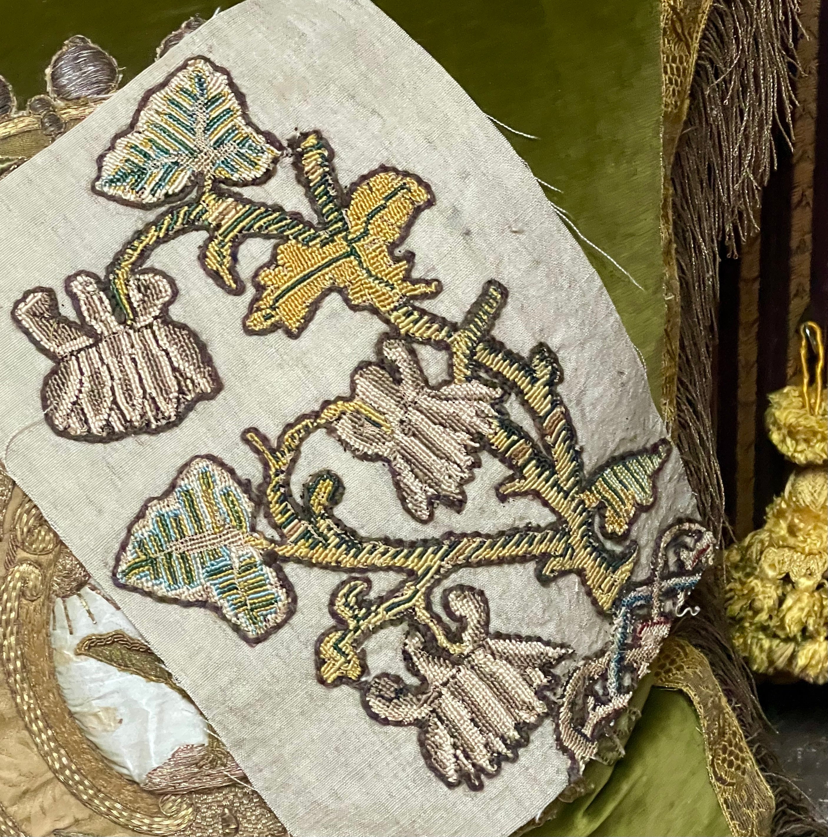 17th Century Needlework Slip