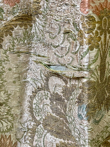 18th Century French Silk Brocade Cover