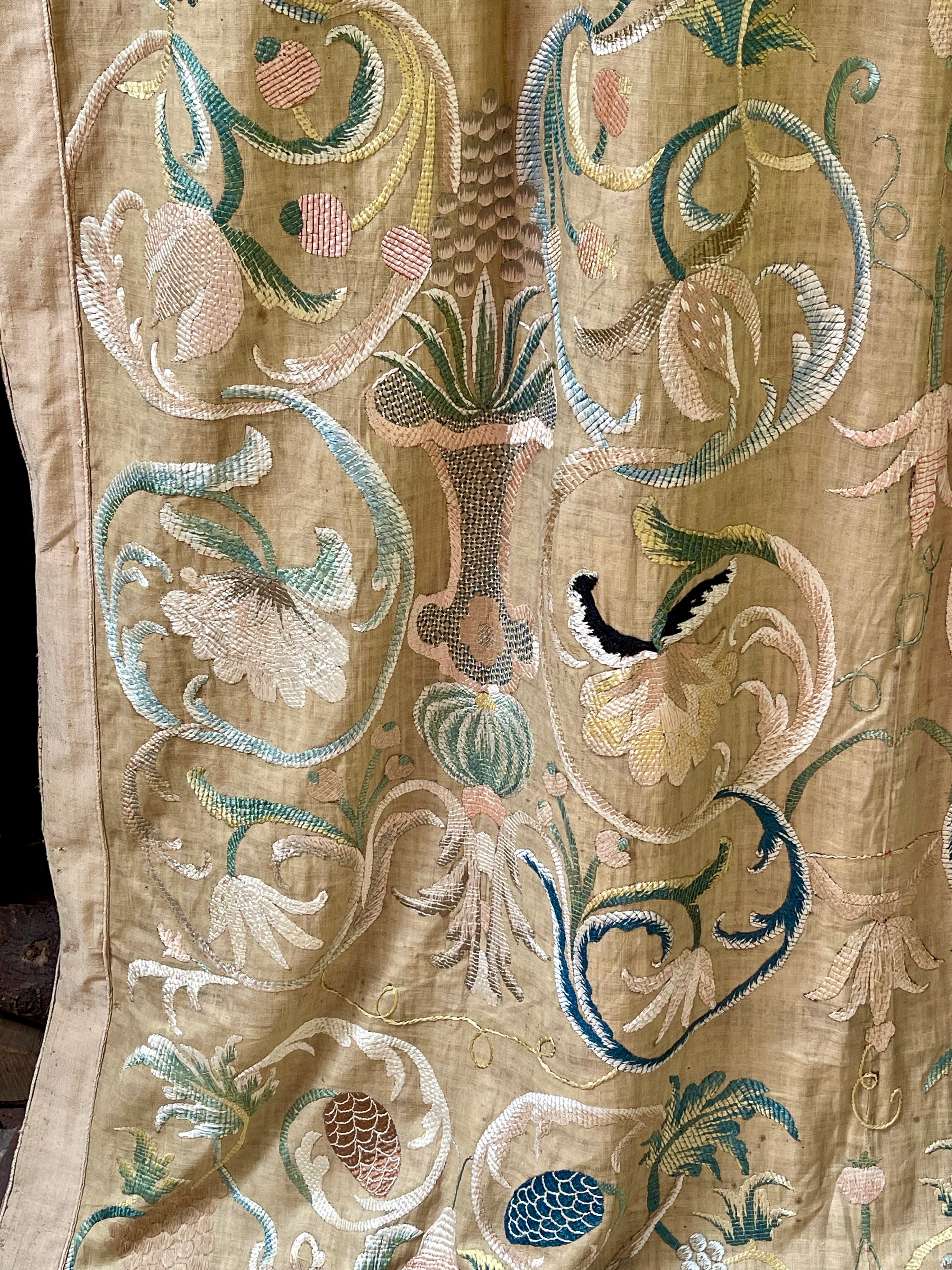 Portuguese Castelo Branco Embroidered Hanging