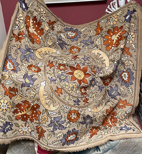 Antique Suzani Uzbek Embroidered Textiles